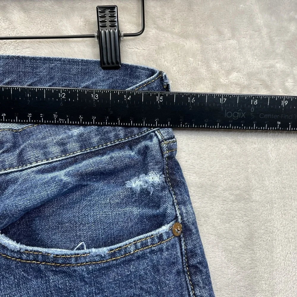Polo Ralph Lauren Jeans Mens The Classic Fit Distressed Patch Grunge 30x30(29.5)